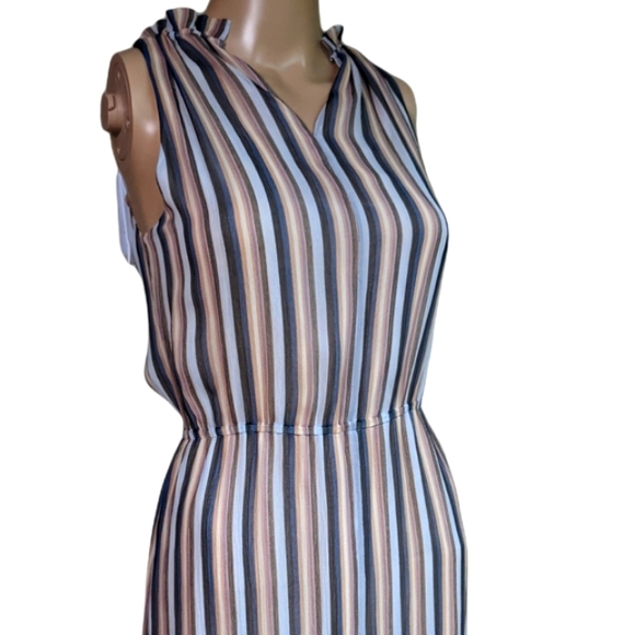 Derek 10 Lam Crosby Sleeveless Silk Dress Size 0 - Picture 10 of 15